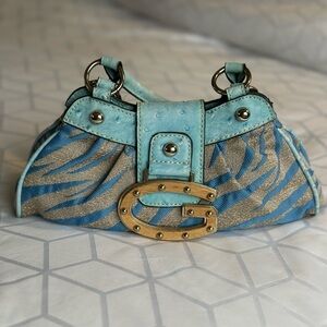 Vintage GUESS Animal Print Handbag